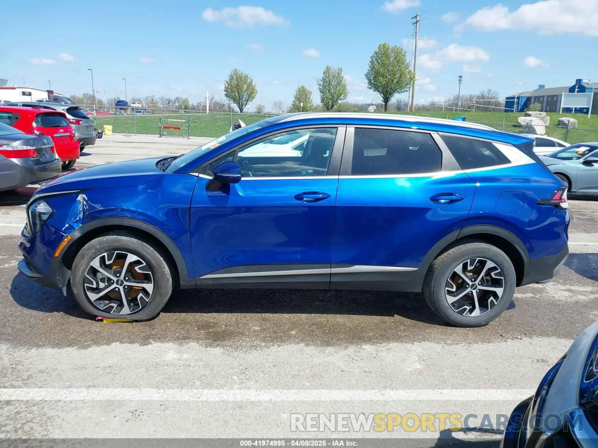 15 fotografías del automóvil dañado 5XYK3CAF0PG002047 KIA SPORTAGE 2023