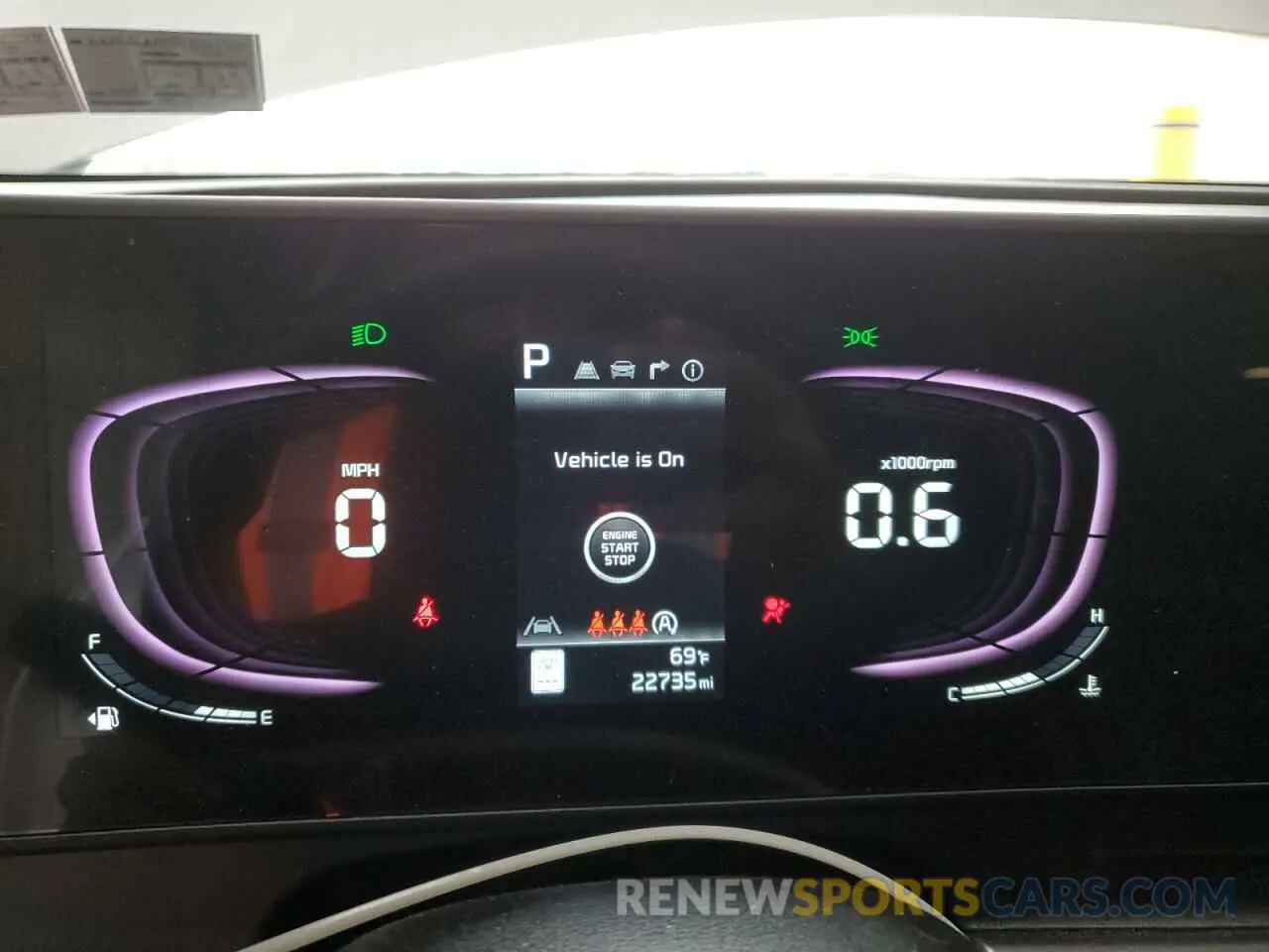 9 fotografías del automóvil dañado 5XYK3CAF0PG070994 KIA SPORTAGE 2023