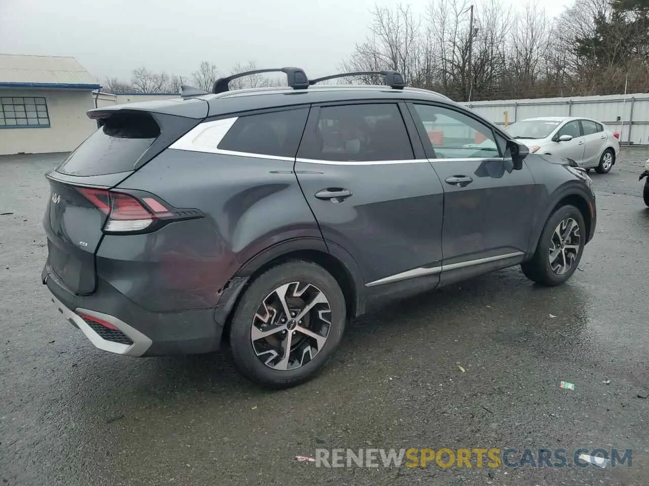 3 fotografías del automóvil dañado 5XYK3CAF2PG133044 KIA SPORTAGE 2023