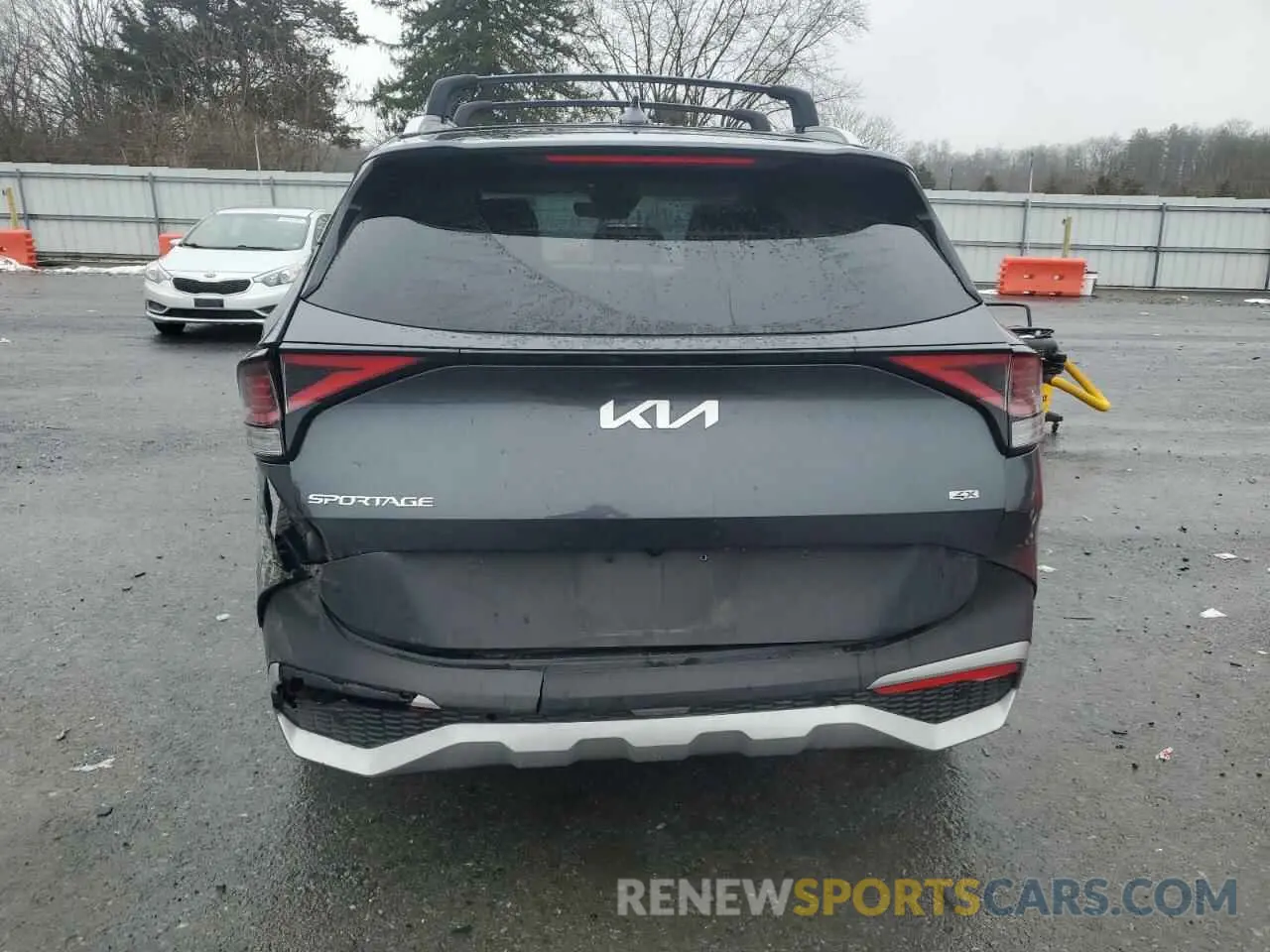 6 fotografías del automóvil dañado 5XYK3CAF2PG133044 KIA SPORTAGE 2023