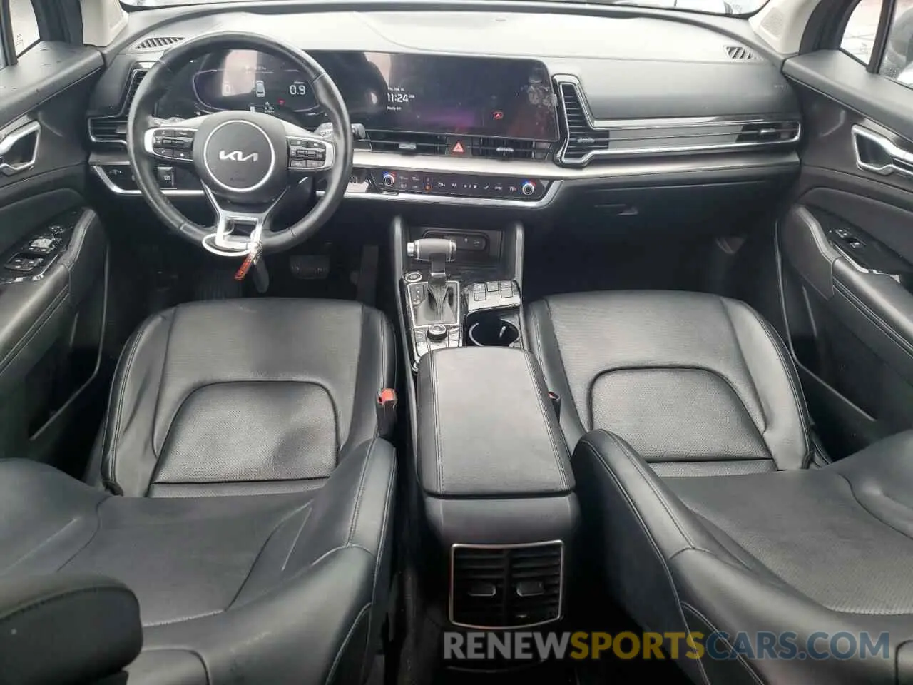 8 fotografías del automóvil dañado 5XYK3CAF2PG133044 KIA SPORTAGE 2023