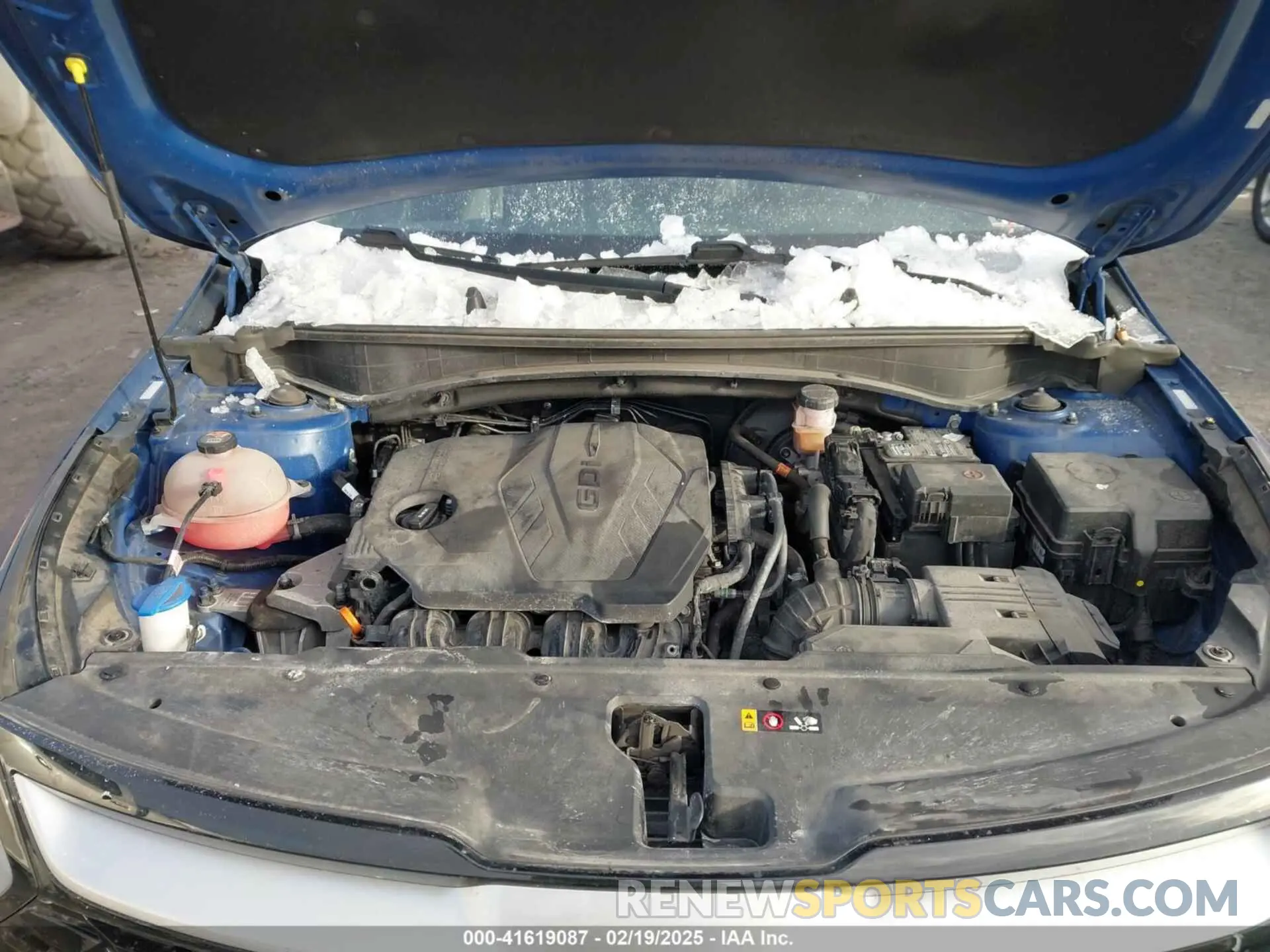 10 fotografías del automóvil dañado 5XYK3CAF3PG020722 KIA SPORTAGE 2023