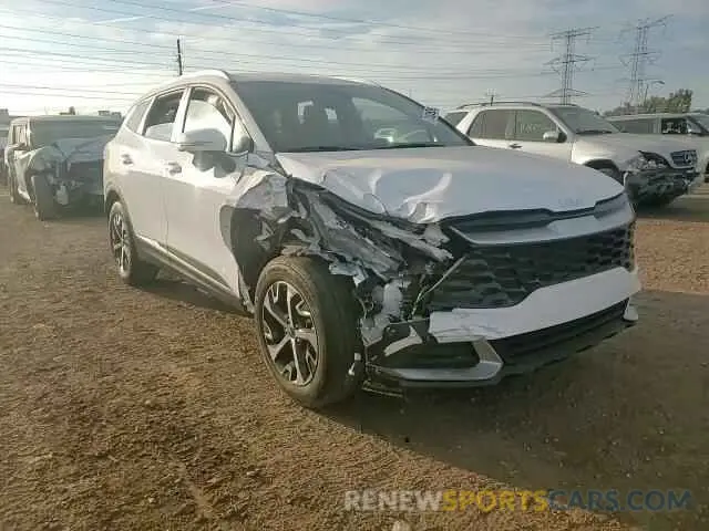 11 fotografías del automóvil dañado 5XYK3CAF3PG022552 KIA SPORTAGE 2023