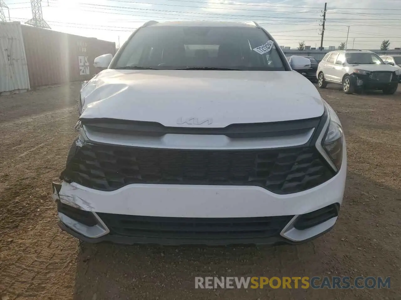 5 fotografías del automóvil dañado 5XYK3CAF3PG022552 KIA SPORTAGE 2023