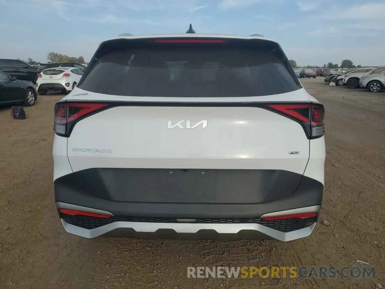 6 fotografías del automóvil dañado 5XYK3CAF3PG022552 KIA SPORTAGE 2023
