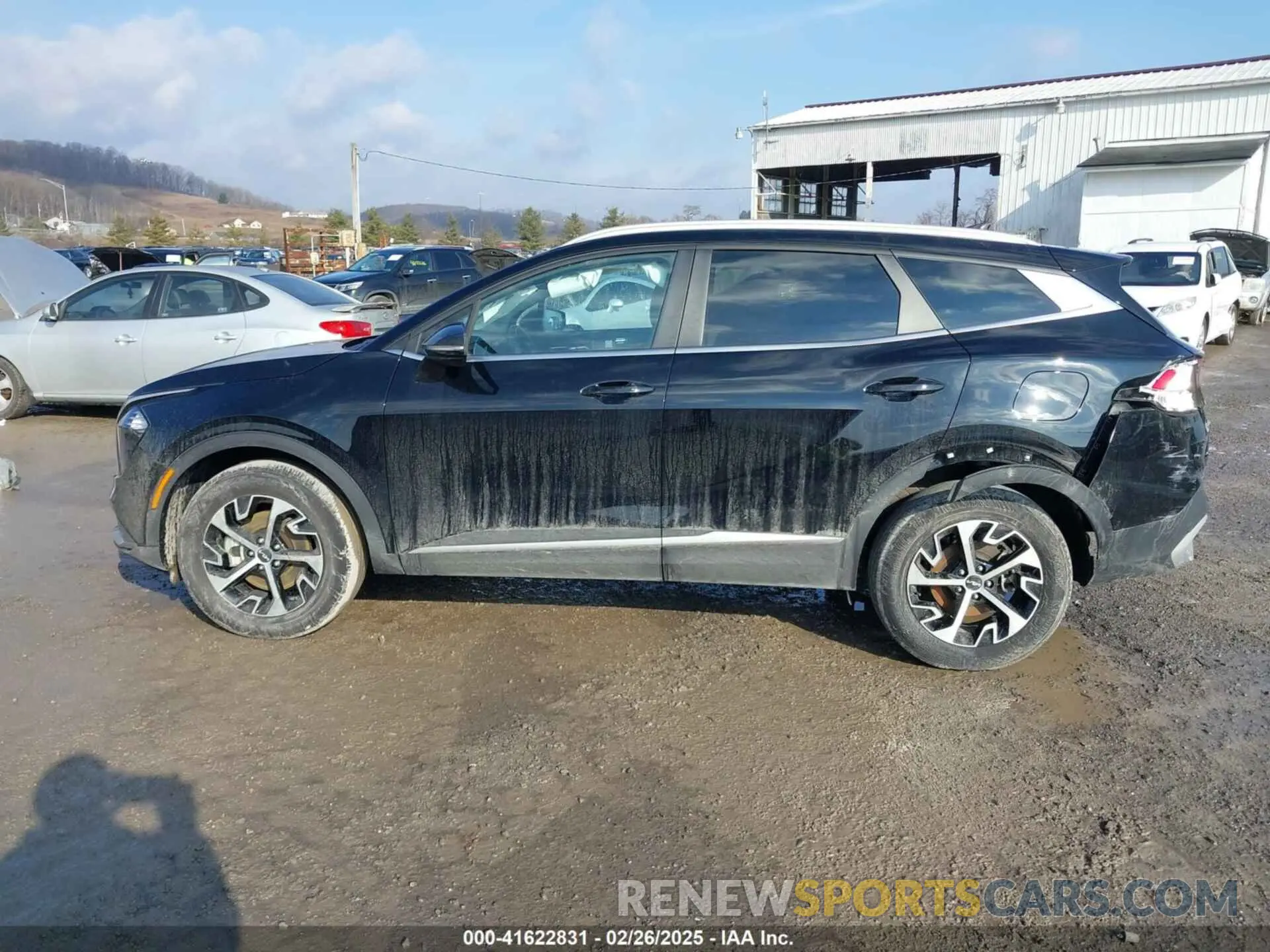 14 fotografías del automóvil dañado 5XYK3CAF5PG117307 KIA SPORTAGE 2023