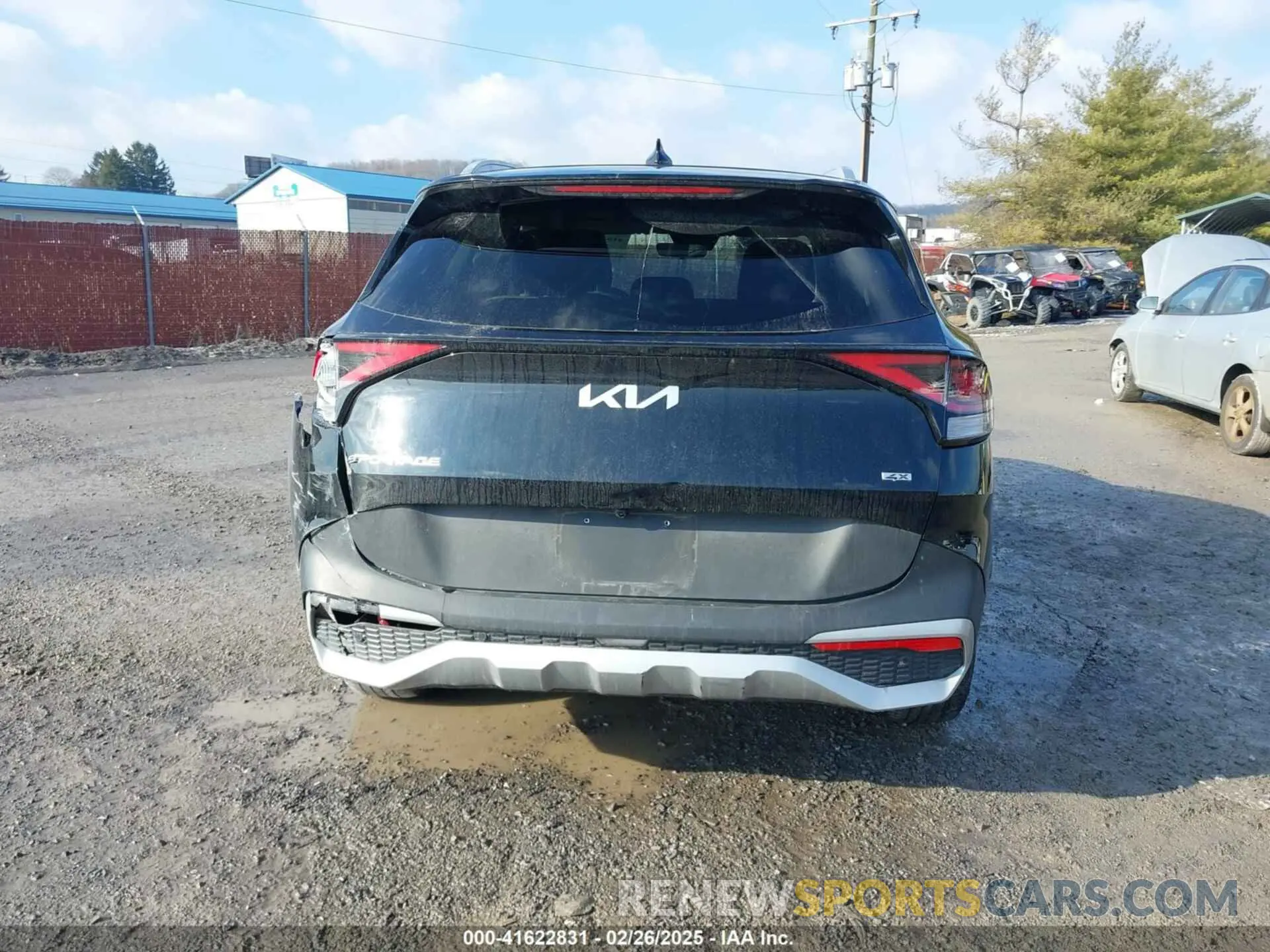 16 fotografías del automóvil dañado 5XYK3CAF5PG117307 KIA SPORTAGE 2023