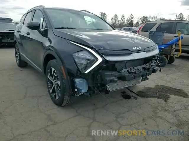 12 fotografías del automóvil dañado 5XYK3CAF5PG138707 KIA SPORTAGE 2023