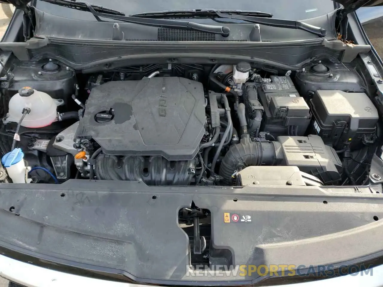 13 fotografías del automóvil dañado 5XYK3CAF5PG138707 KIA SPORTAGE 2023