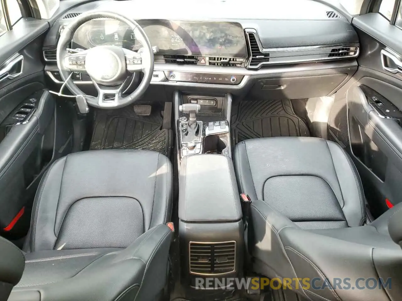 8 fotografías del automóvil dañado 5XYK3CAF5PG138707 KIA SPORTAGE 2023