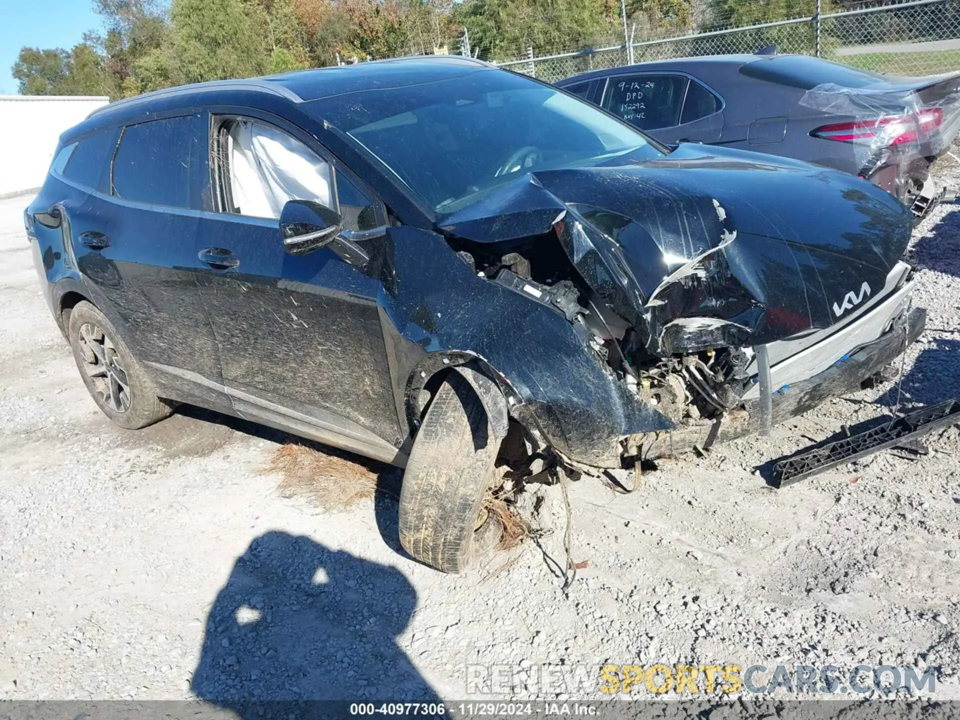 1 fotografías del automóvil dañado 5XYK3CAF8PG126342 KIA SPORTAGE 2023