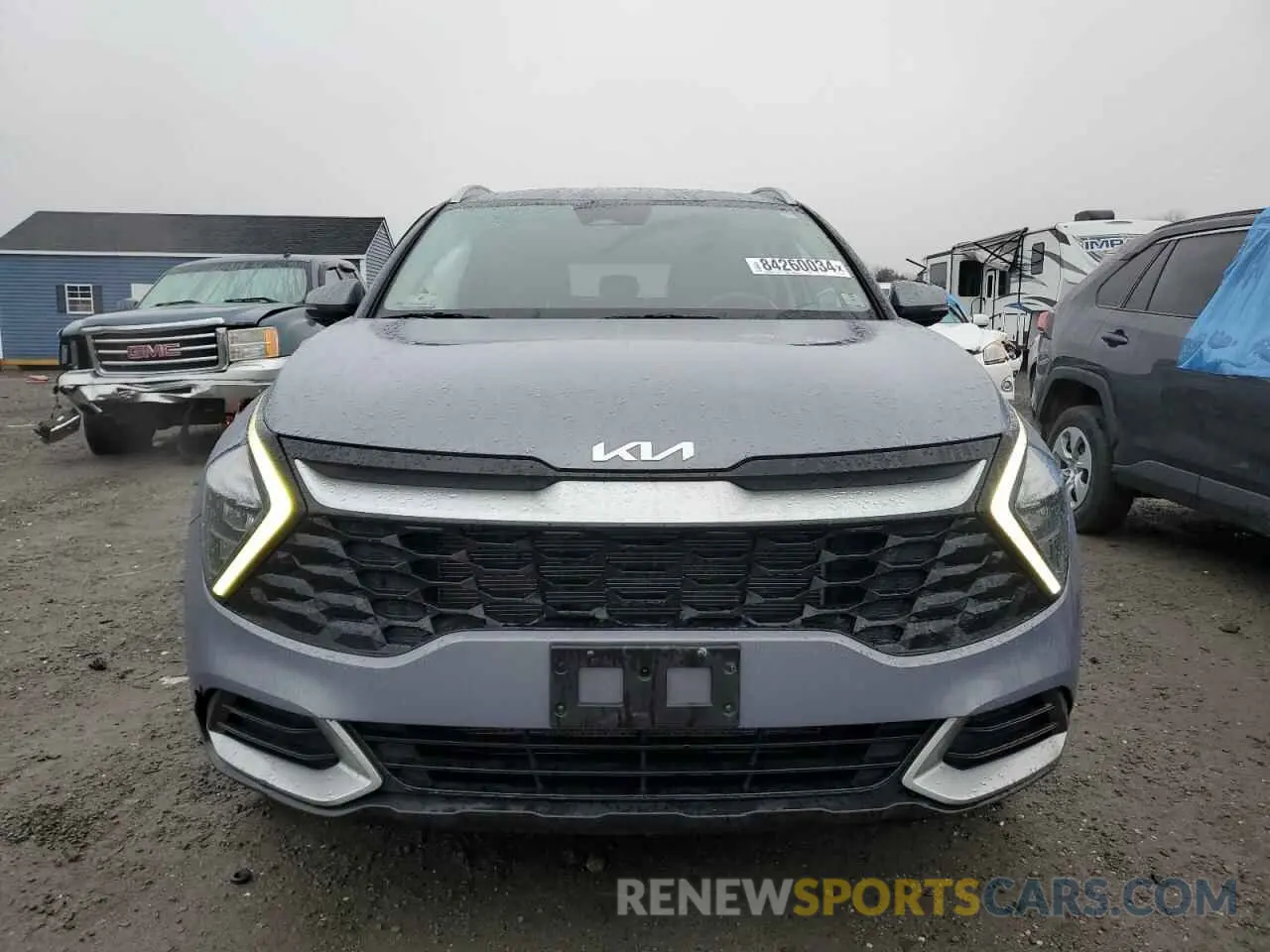 5 fotografías del automóvil dañado 5XYK3CAF9PG012656 KIA SPORTAGE 2023