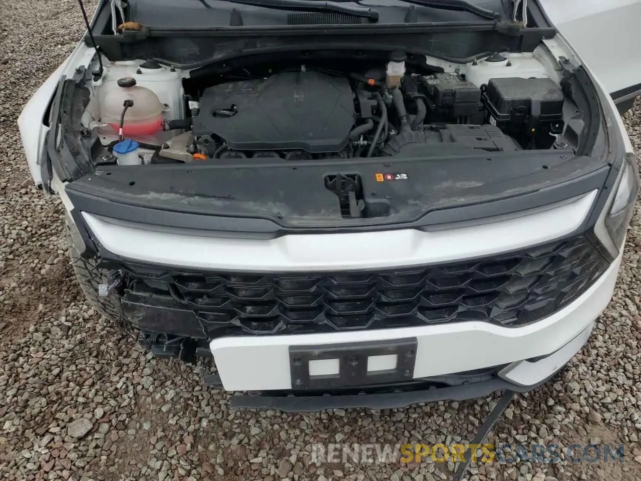12 fotografías del automóvil dañado 5XYK3CAFXPG044810 KIA SPORTAGE 2023