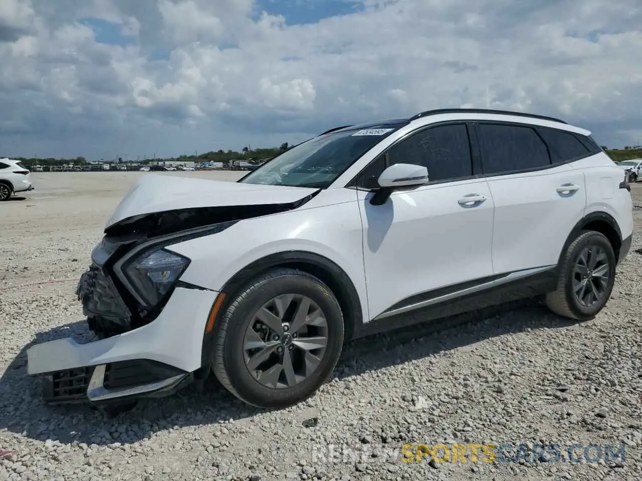 1 fotografías del automóvil dañado 5XYK43AF1PG044014 KIA SPORTAGE 2023