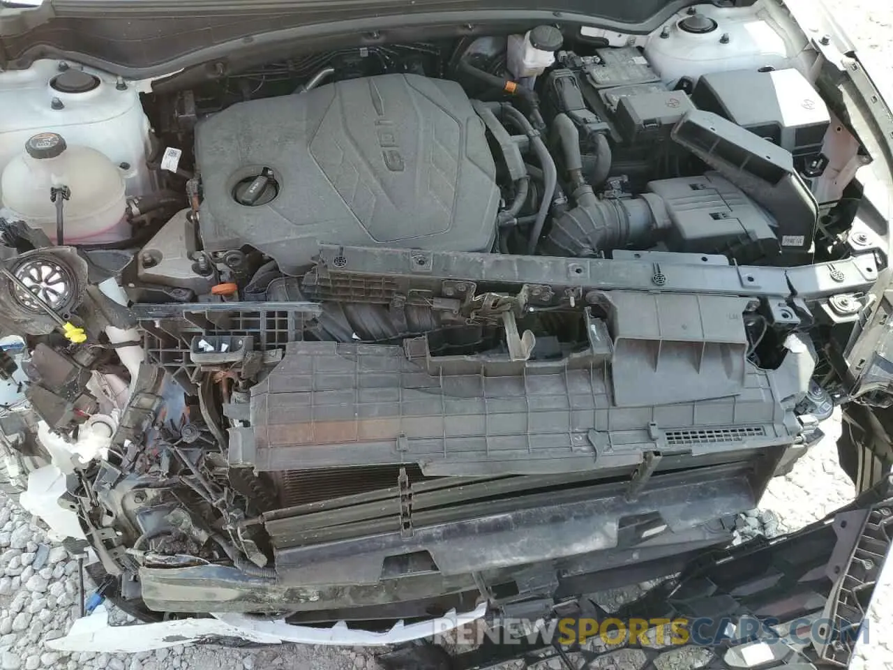 13 fotografías del automóvil dañado 5XYK43AF1PG044014 KIA SPORTAGE 2023