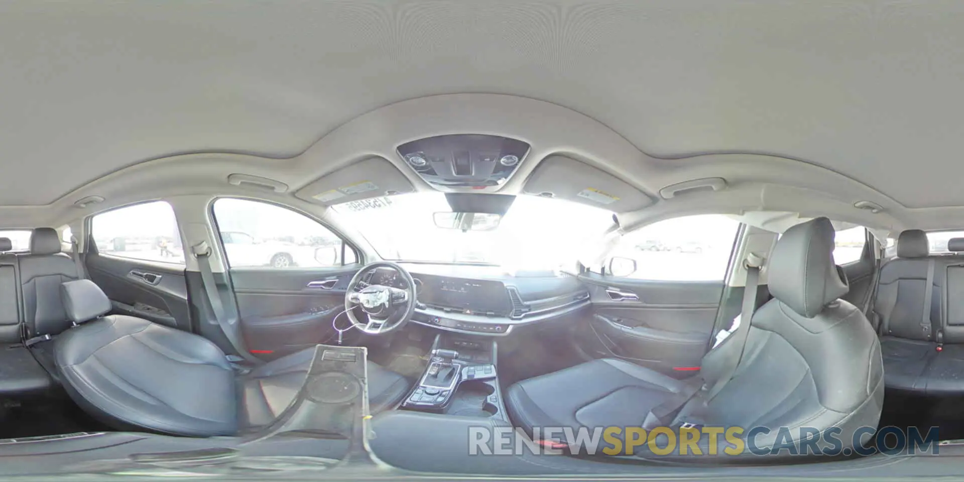 14 fotografías del automóvil dañado 5XYK43AF1PG044014 KIA SPORTAGE 2023