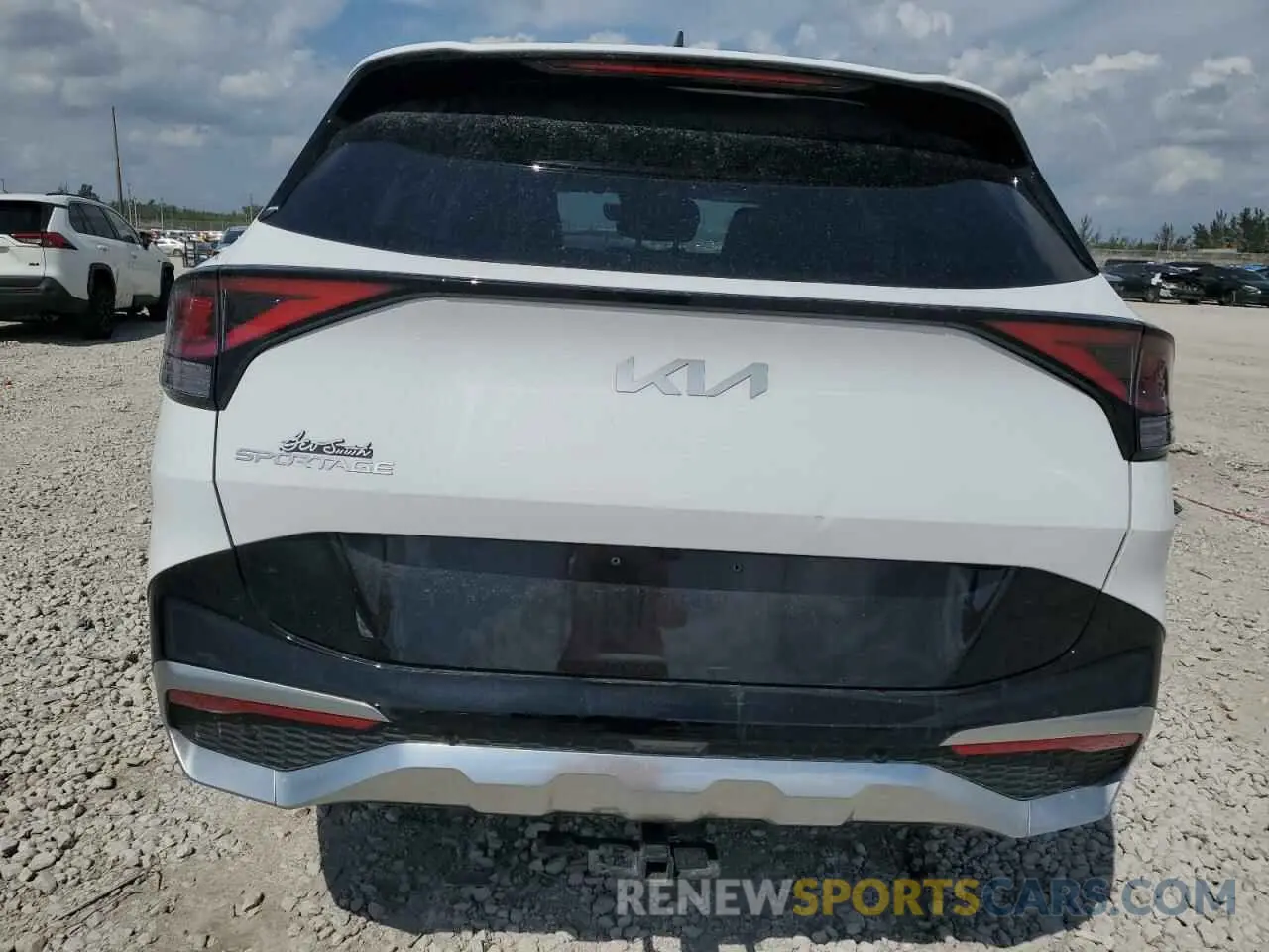 6 fotografías del automóvil dañado 5XYK43AF1PG044014 KIA SPORTAGE 2023