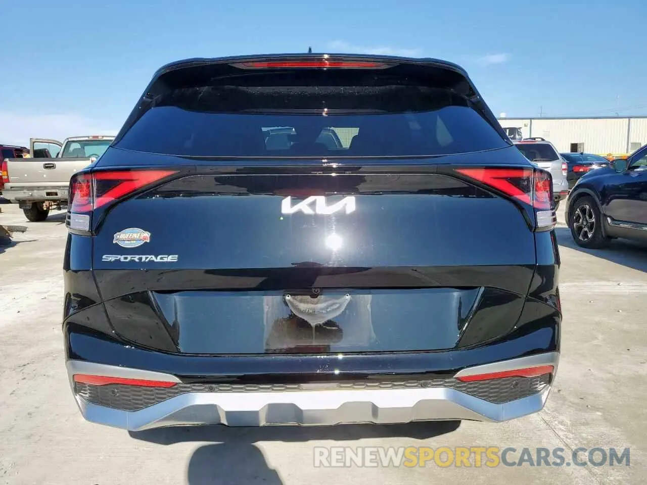 6 fotografías del automóvil dañado 5XYK43AF1PG106446 KIA SPORTAGE 2023