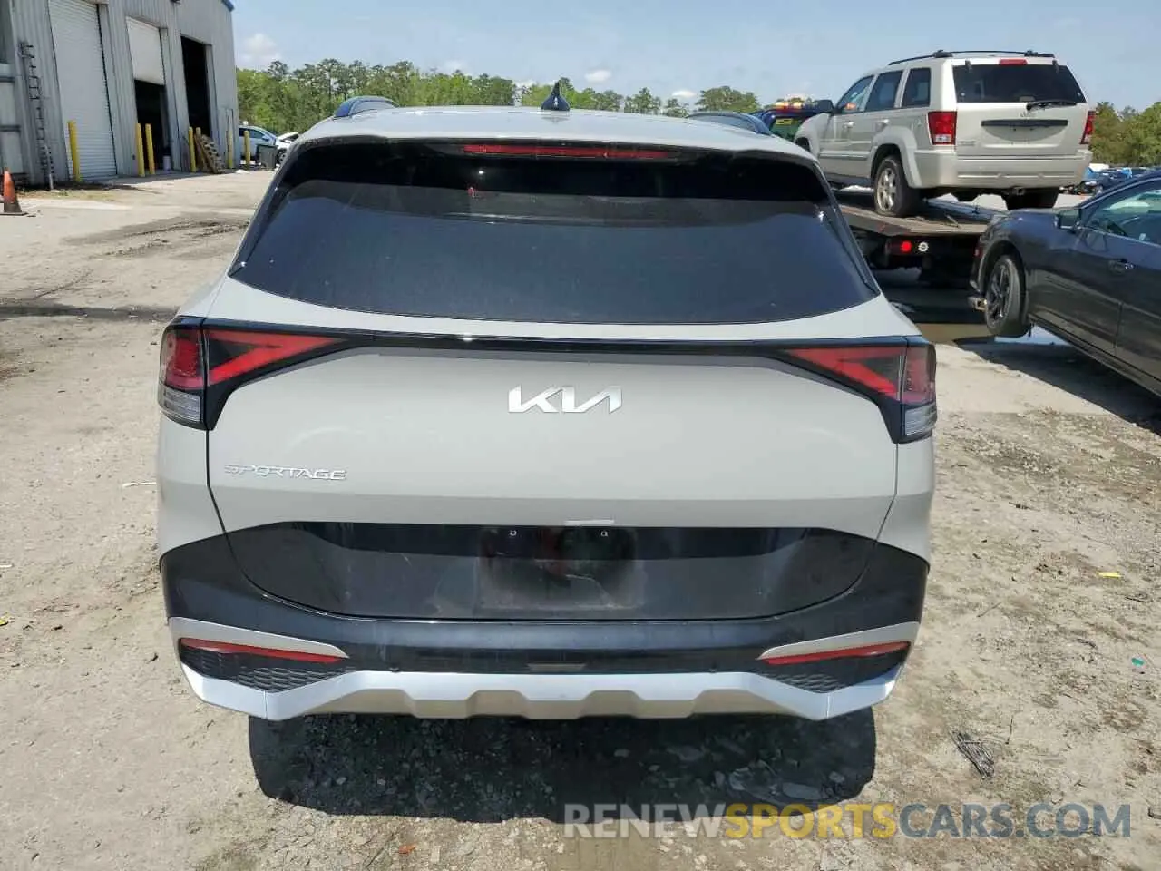 6 fotografías del automóvil dañado 5XYK43AF5PG088825 KIA SPORTAGE 2023