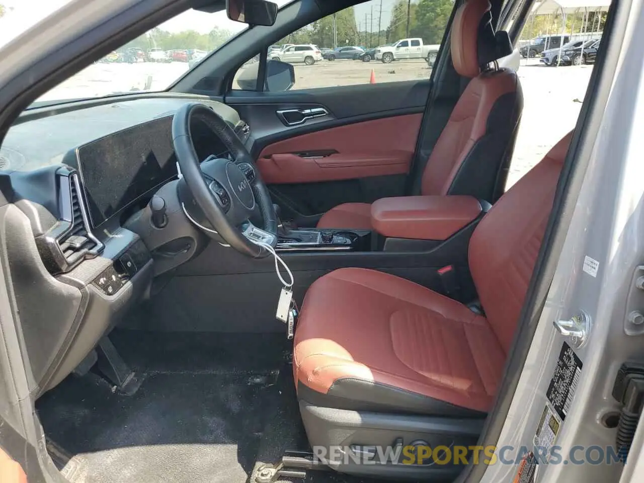 7 fotografías del automóvil dañado 5XYK43AF5PG088825 KIA SPORTAGE 2023