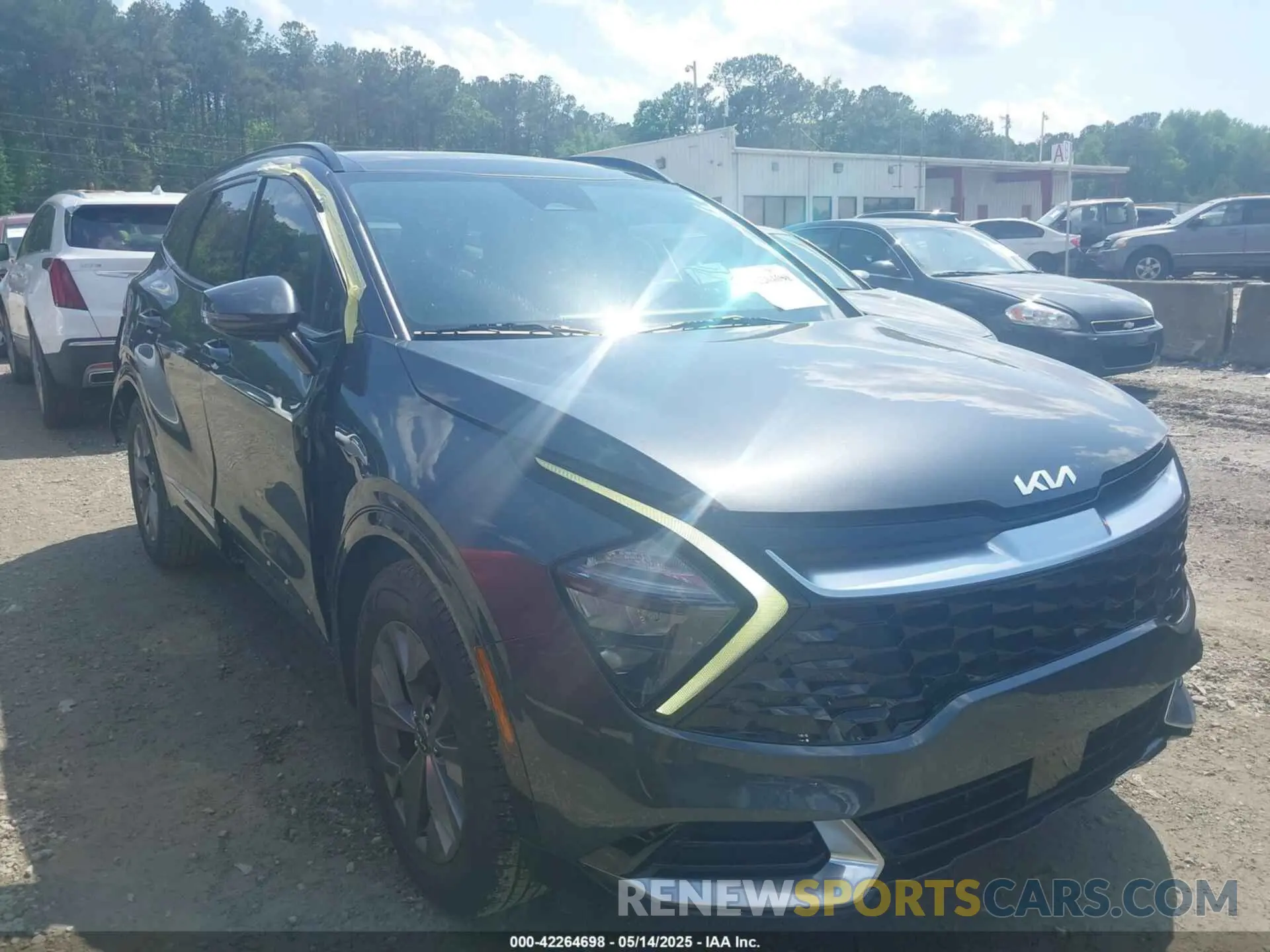 1 fotografías del automóvil dañado 5XYK43AF6PG045546 KIA SPORTAGE 2023