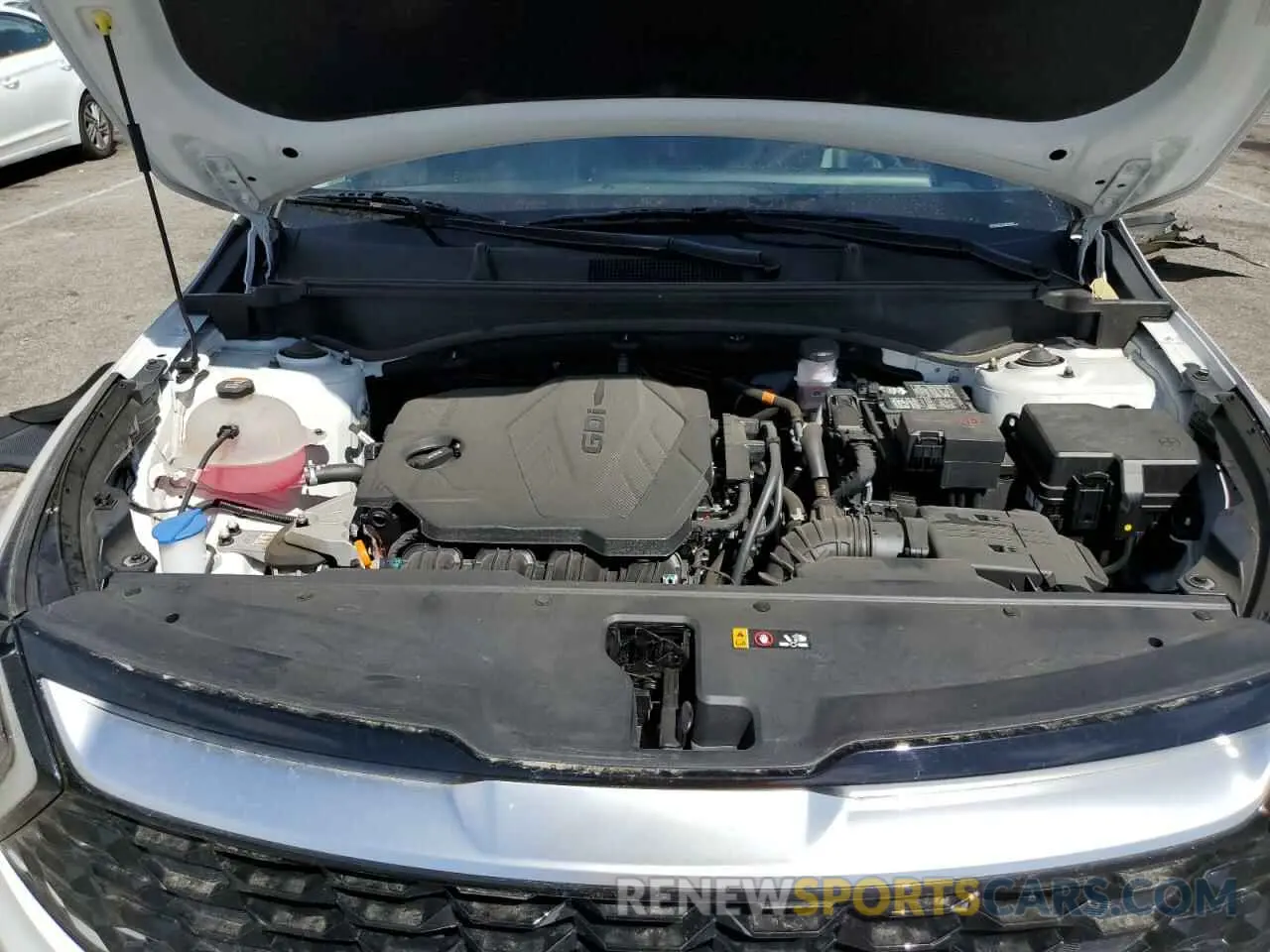 13 fotografías del automóvil dañado 5XYK43AF7PG060699 KIA SPORTAGE 2023