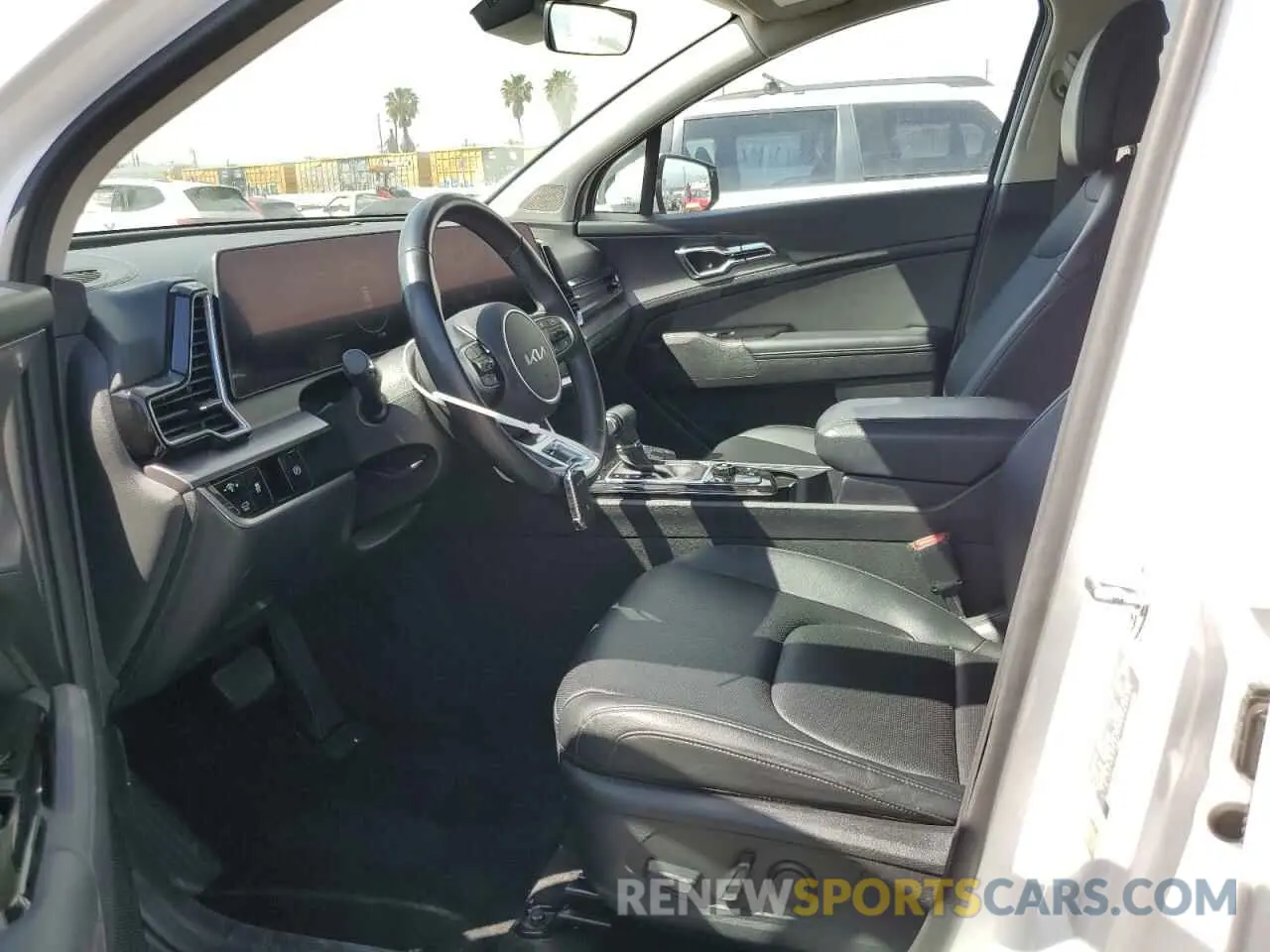 7 fotografías del automóvil dañado 5XYK43AF7PG060699 KIA SPORTAGE 2023