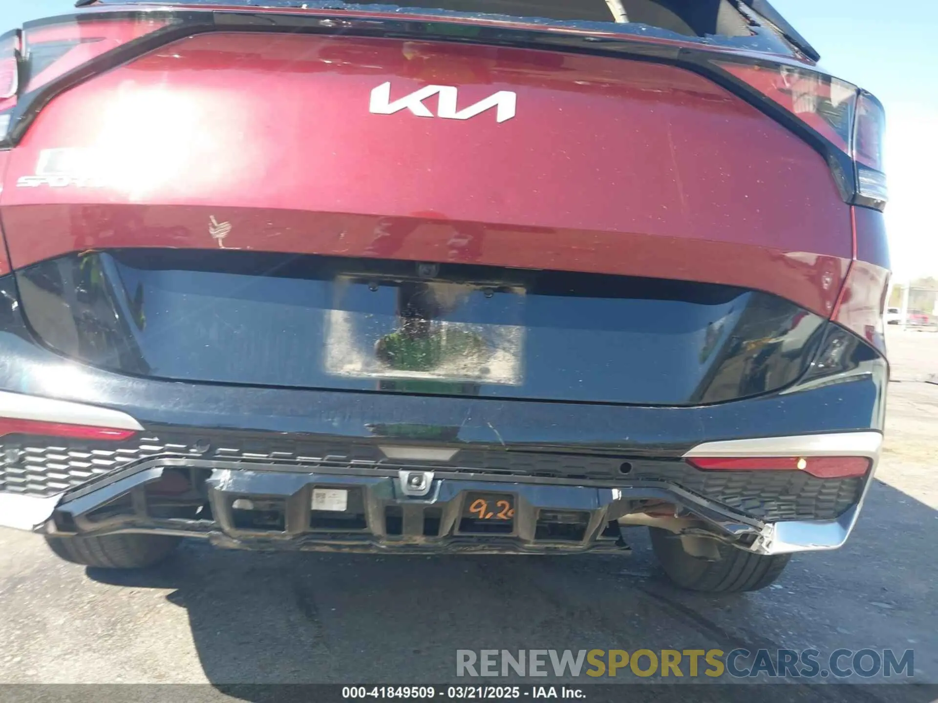 18 fotografías del automóvil dañado 5XYK43AF8PG067242 KIA SPORTAGE 2023