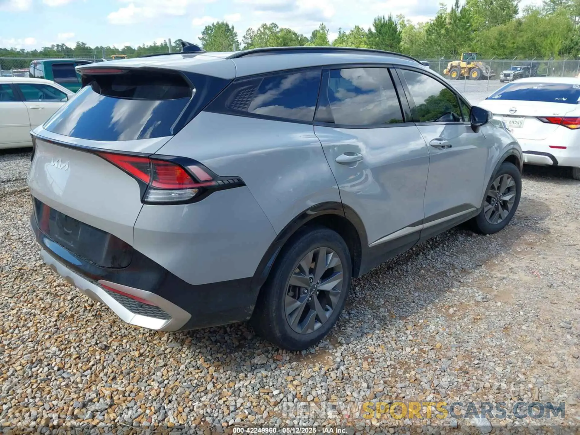 4 fotografías del automóvil dañado 5XYK43AF8PG077611 KIA SPORTAGE 2023