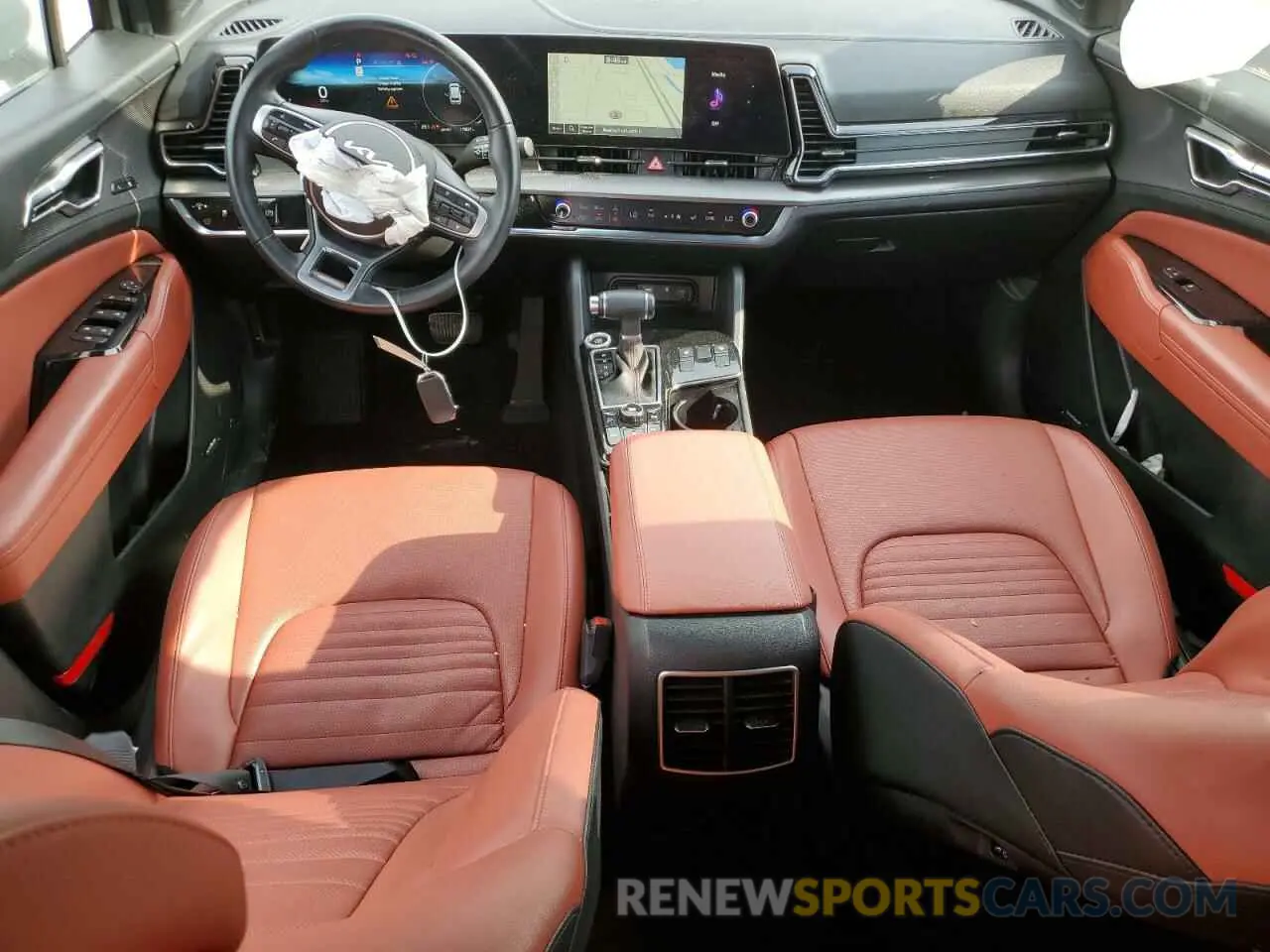 8 fotografías del automóvil dañado 5XYK43AF8PG133353 KIA SPORTAGE 2023