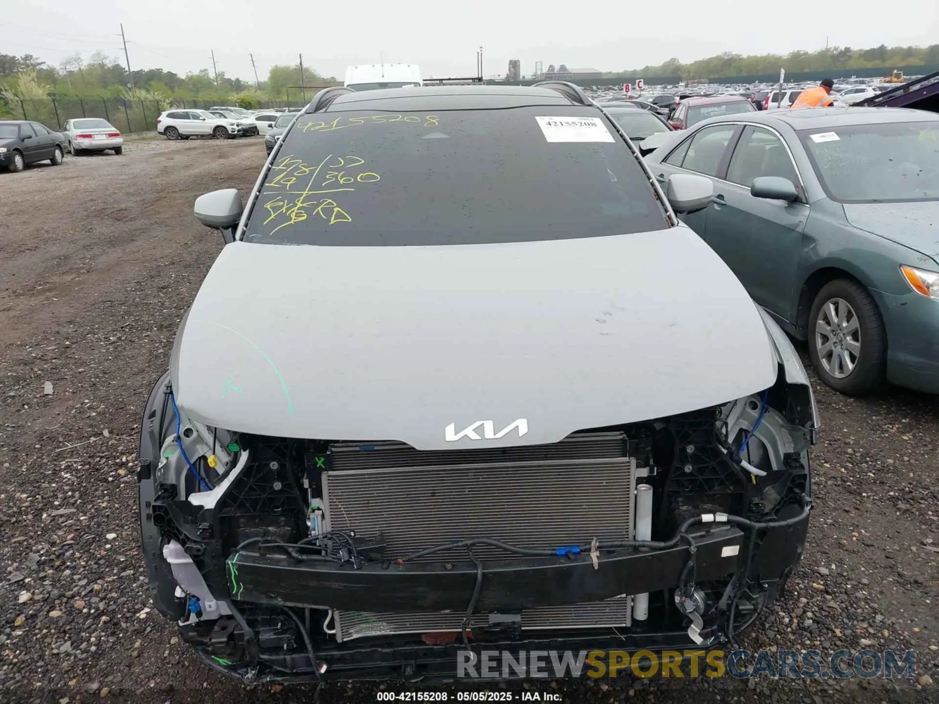 12 fotografías del automóvil dañado 5XYK43AFXPG087671 KIA SPORTAGE 2023