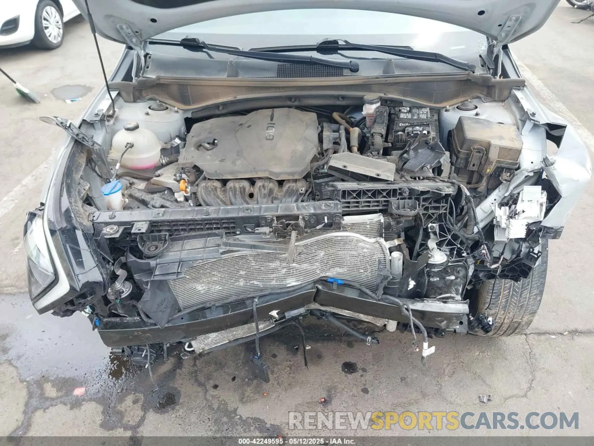 10 fotografías del automóvil dañado 5XYK4CAF1PG081161 KIA SPORTAGE 2023