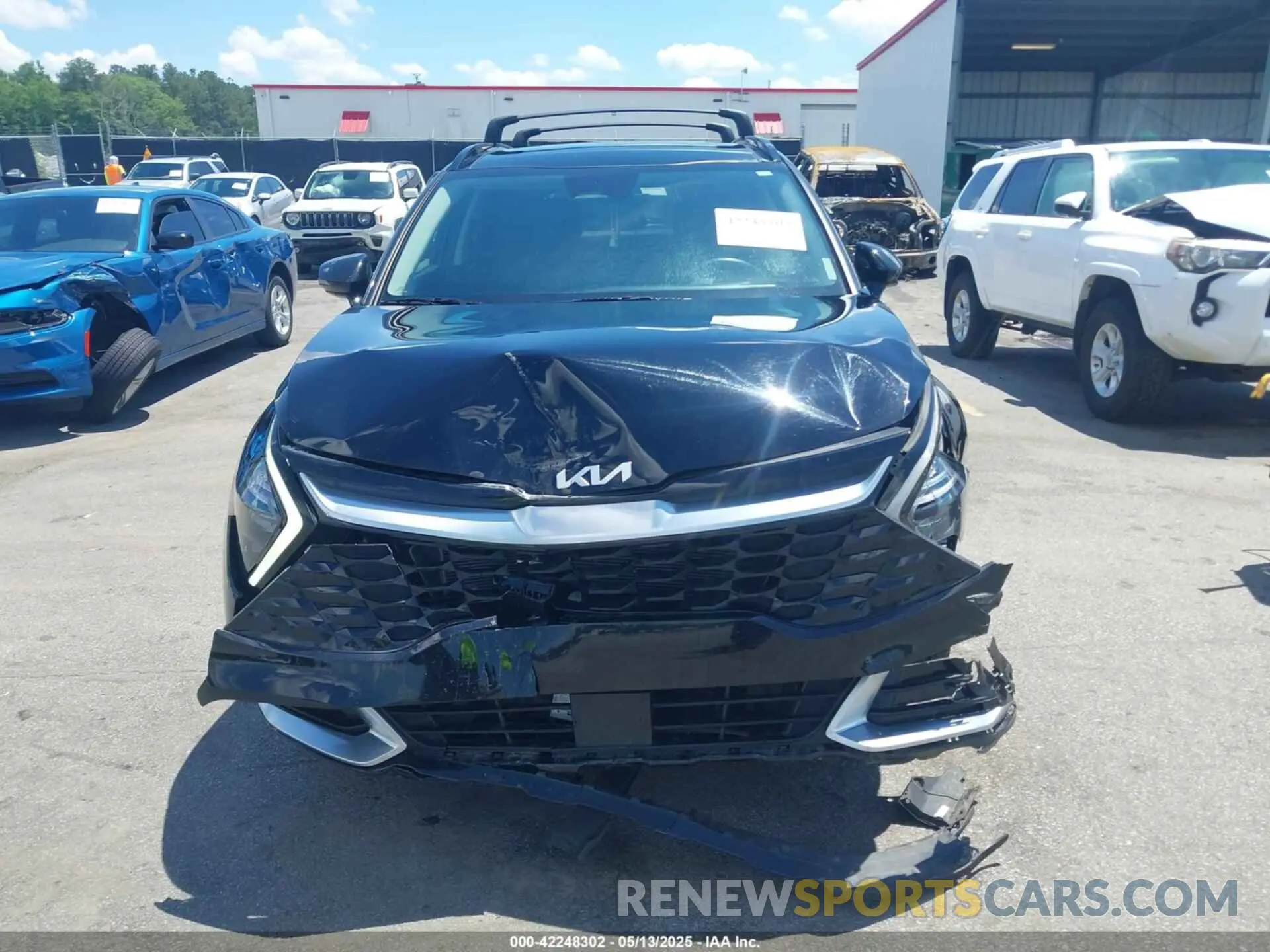 12 fotografías del automóvil dañado 5XYK4CAF6PG103395 KIA SPORTAGE 2023