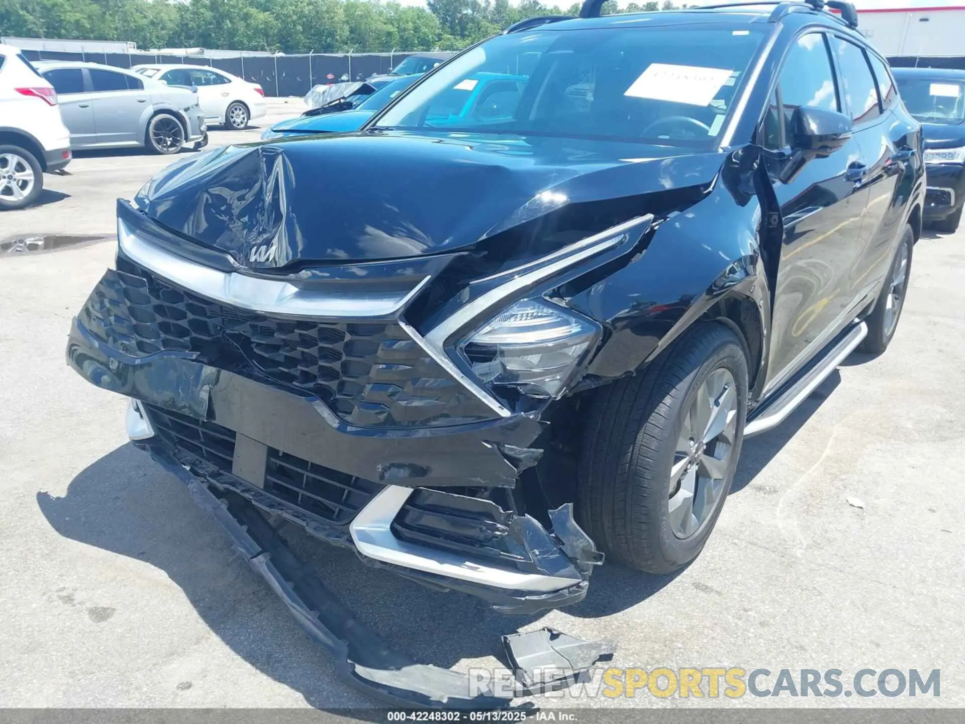 6 fotografías del automóvil dañado 5XYK4CAF6PG103395 KIA SPORTAGE 2023