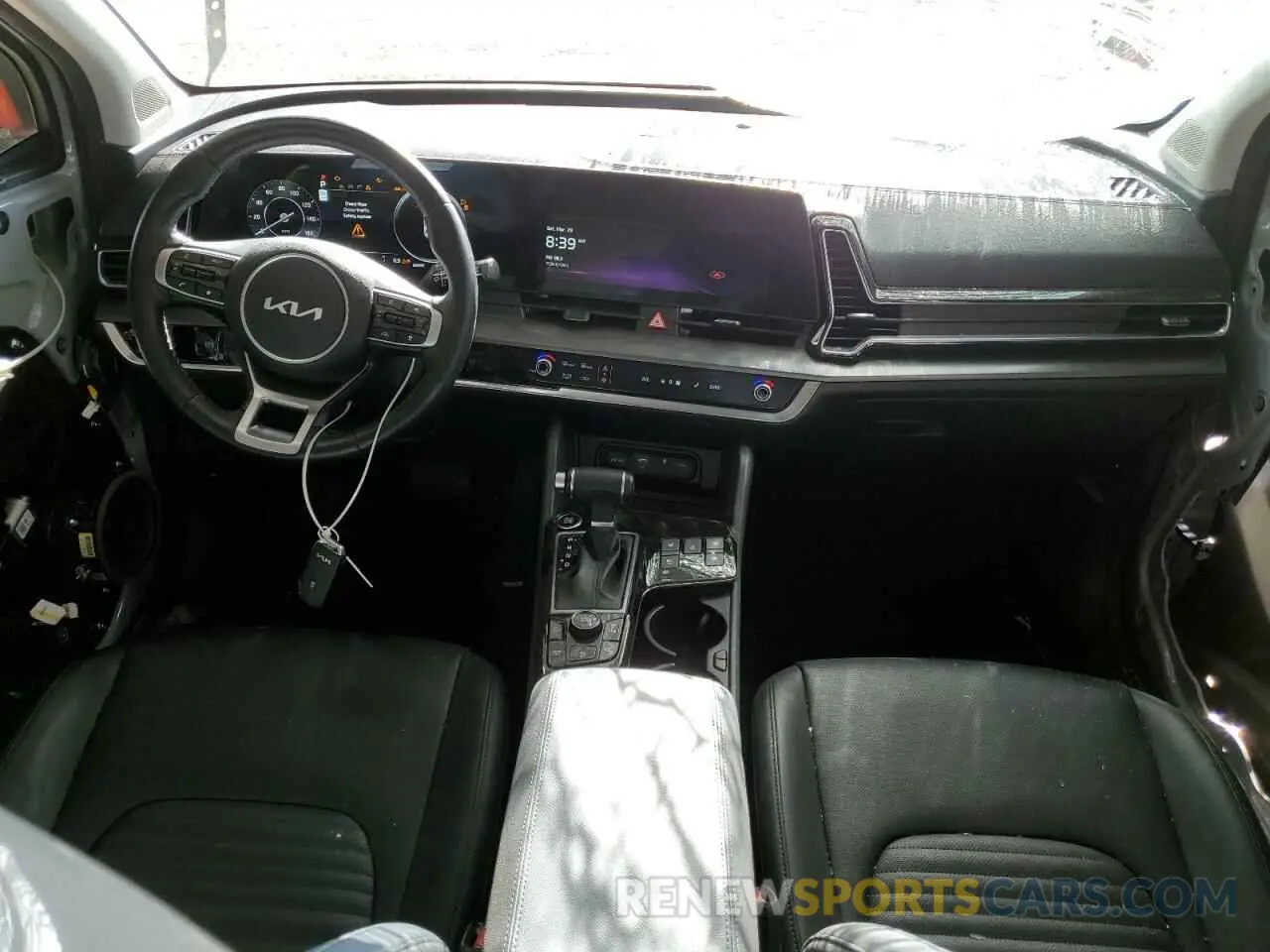 8 fotografías del automóvil dañado 5XYK53AF0PG013205 KIA SPORTAGE 2023