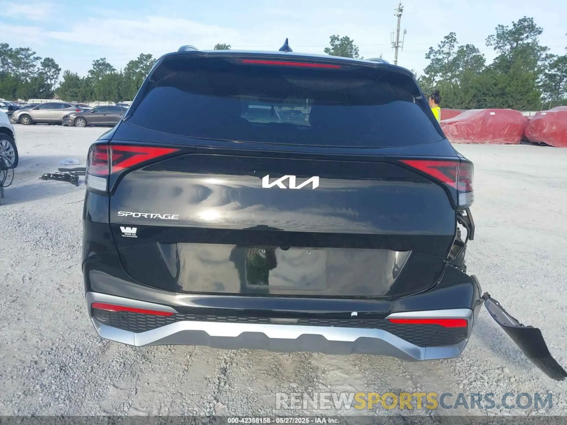 16 fotografías del automóvil dañado 5XYK53AF0PG102093 KIA SPORTAGE 2023