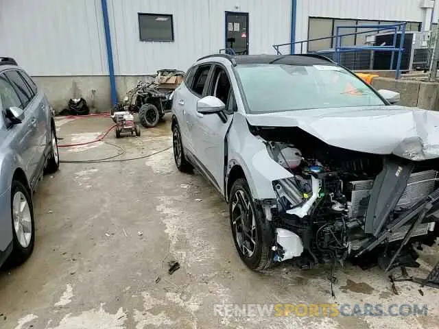 15 fotografías del automóvil dañado 5XYK53AF2PG001850 KIA SPORTAGE 2023