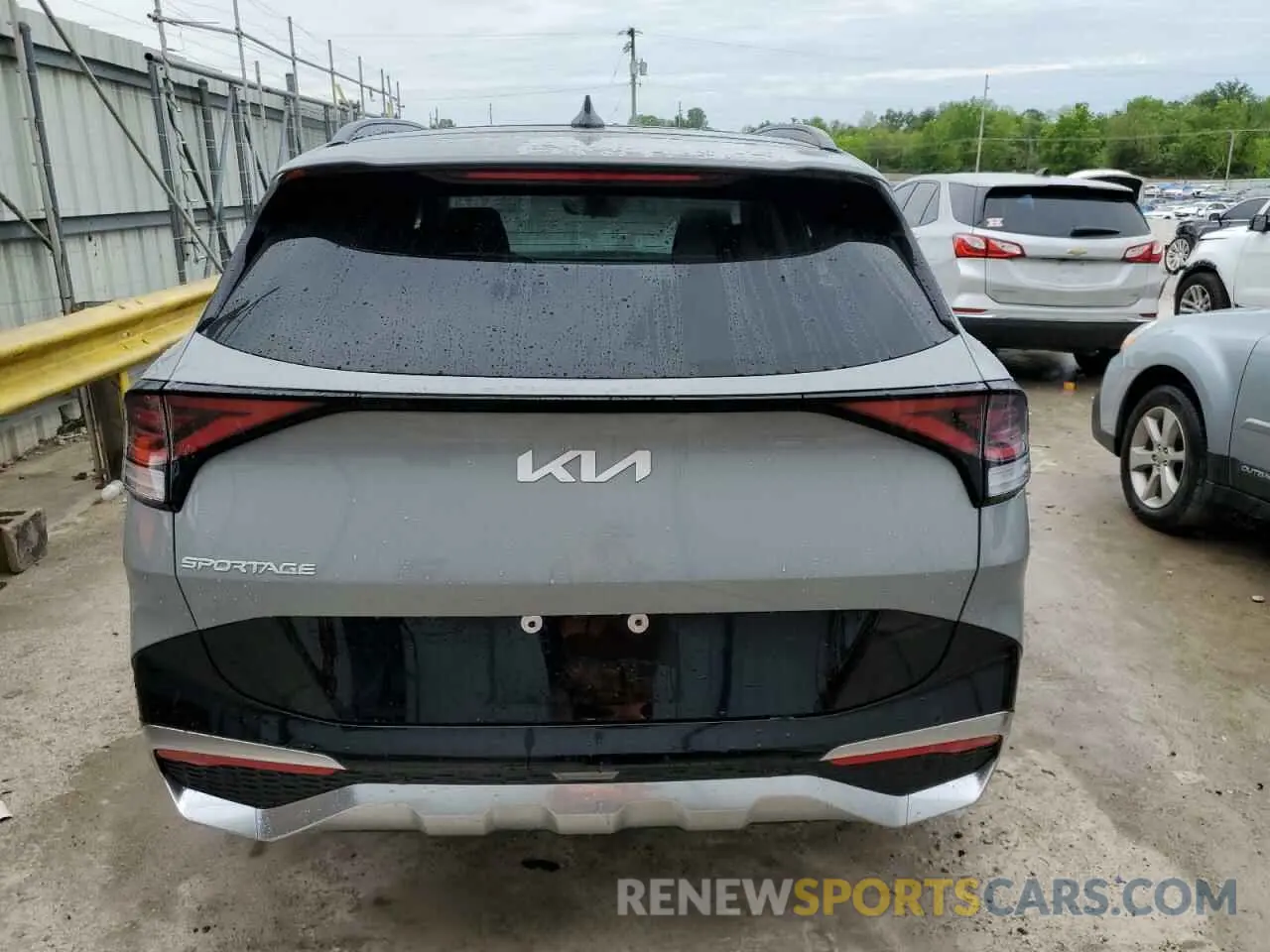 6 fotografías del automóvil dañado 5XYK53AF2PG001850 KIA SPORTAGE 2023