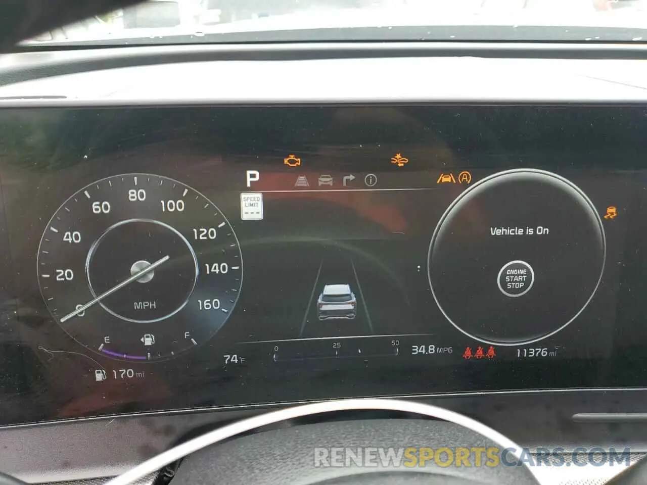 9 fotografías del automóvil dañado 5XYK53AF2PG001850 KIA SPORTAGE 2023