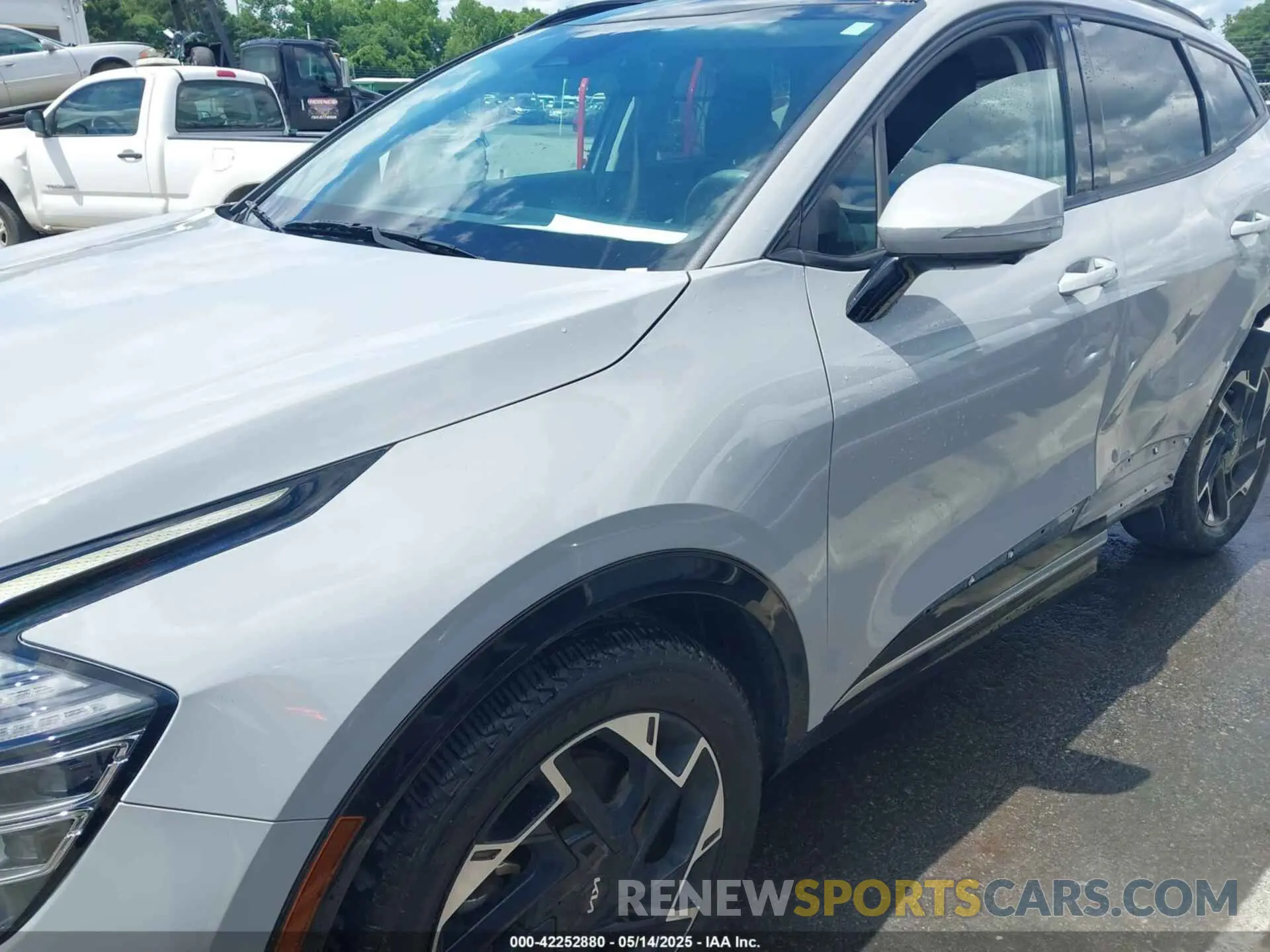 19 fotografías del automóvil dañado 5XYK53AF3PG010279 KIA SPORTAGE 2023