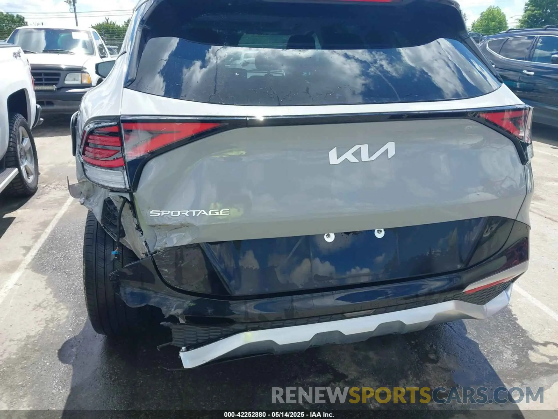 6 fotografías del automóvil dañado 5XYK53AF3PG010279 KIA SPORTAGE 2023