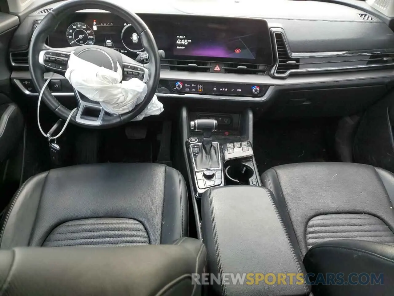 8 fotografías del automóvil dañado 5XYK53AF4PG039046 KIA SPORTAGE 2023