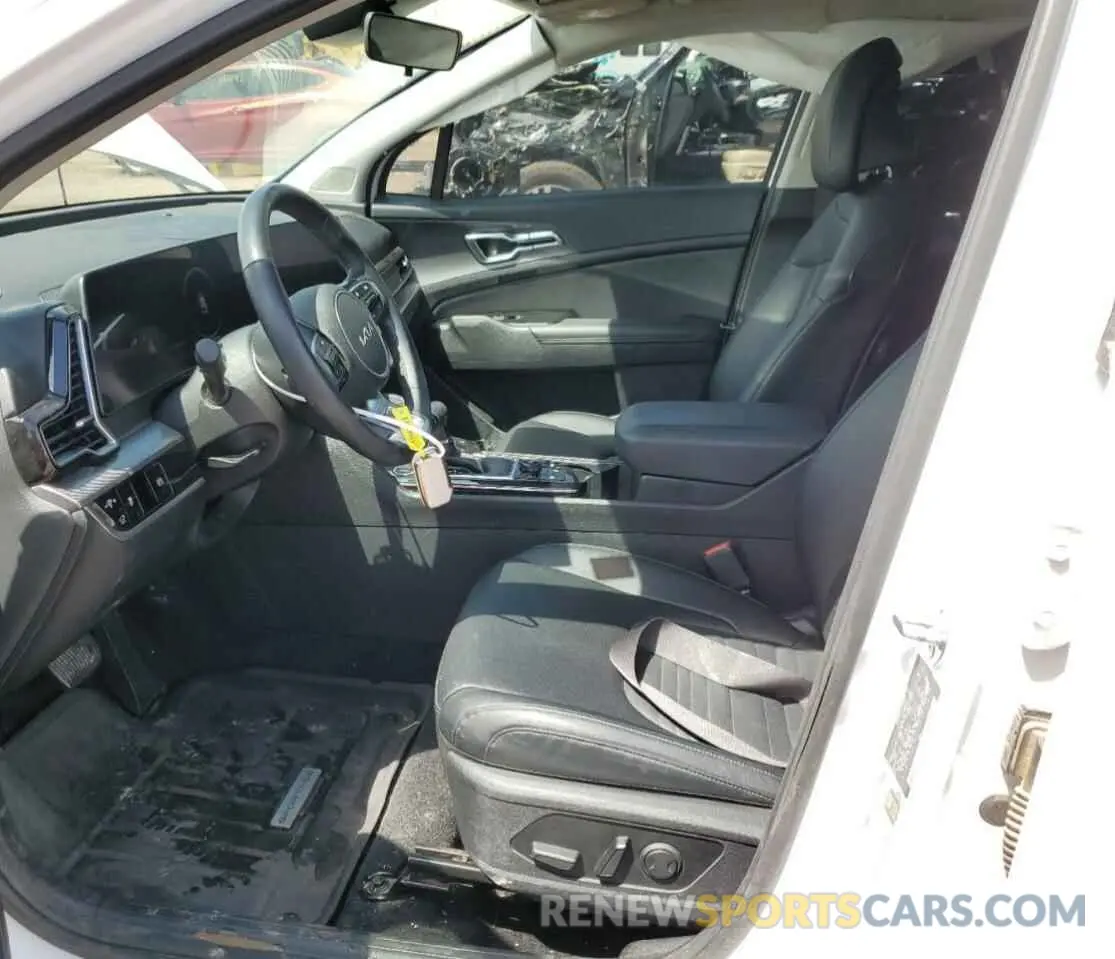 7 fotografías del automóvil dañado 5XYK53AF5PG013877 KIA SPORTAGE 2023