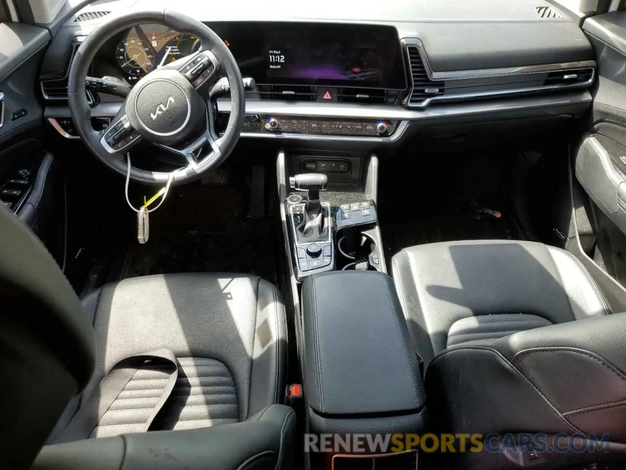 8 fotografías del automóvil dañado 5XYK53AF5PG013877 KIA SPORTAGE 2023