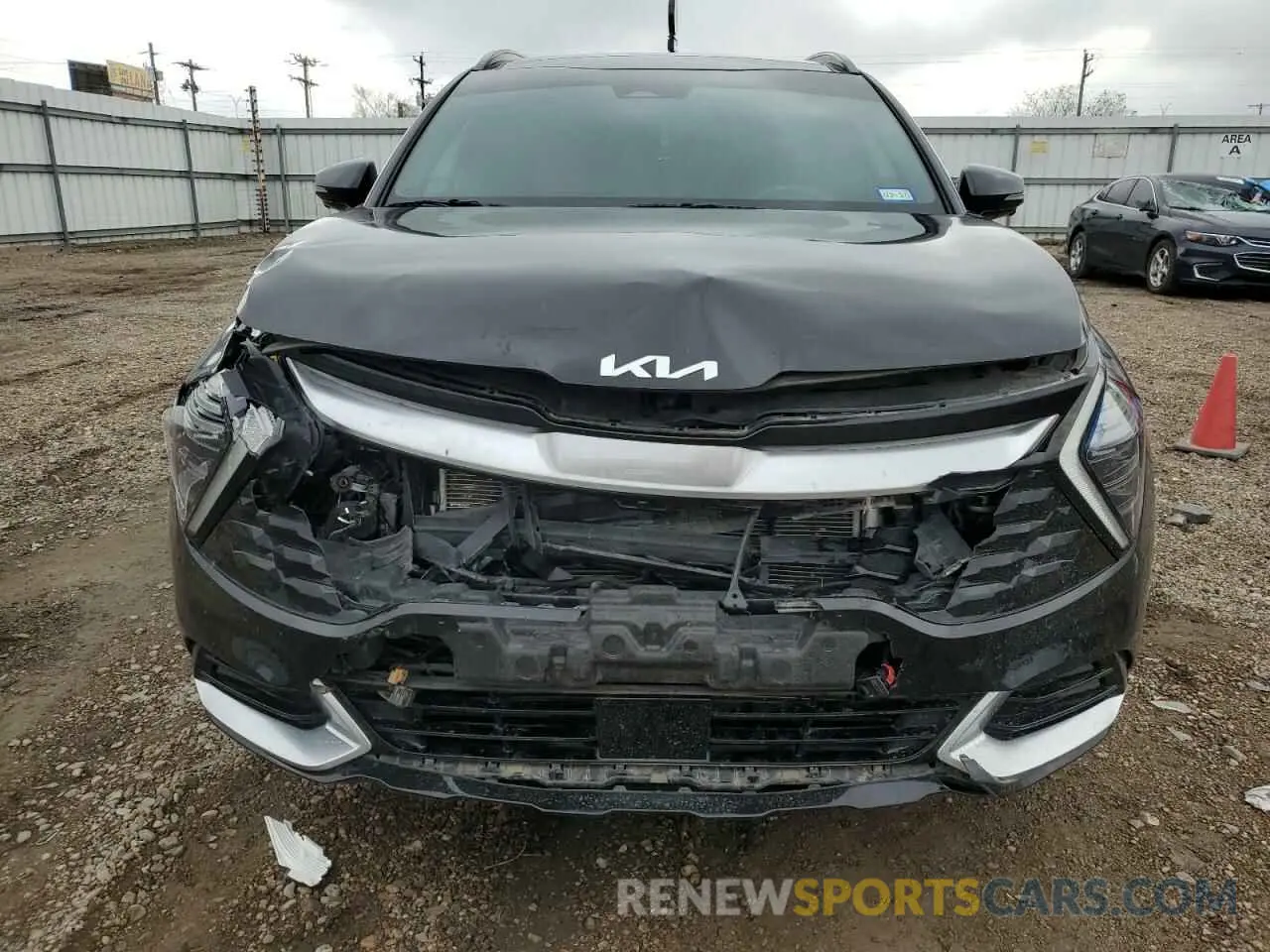 5 fotografías del automóvil dañado 5XYK53AF5PG088191 KIA SPORTAGE 2023