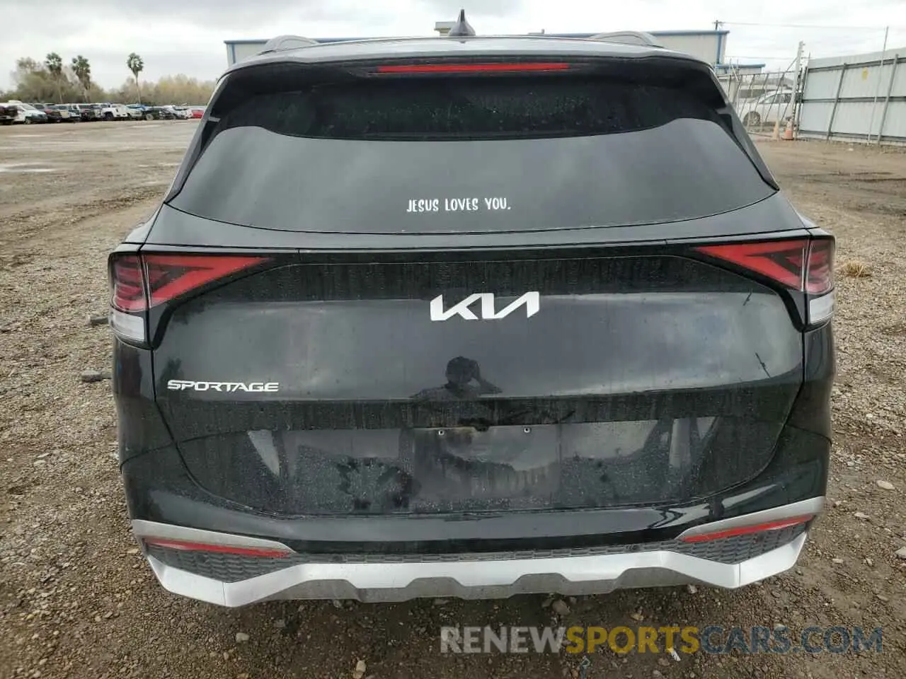 6 fotografías del automóvil dañado 5XYK53AF5PG088191 KIA SPORTAGE 2023