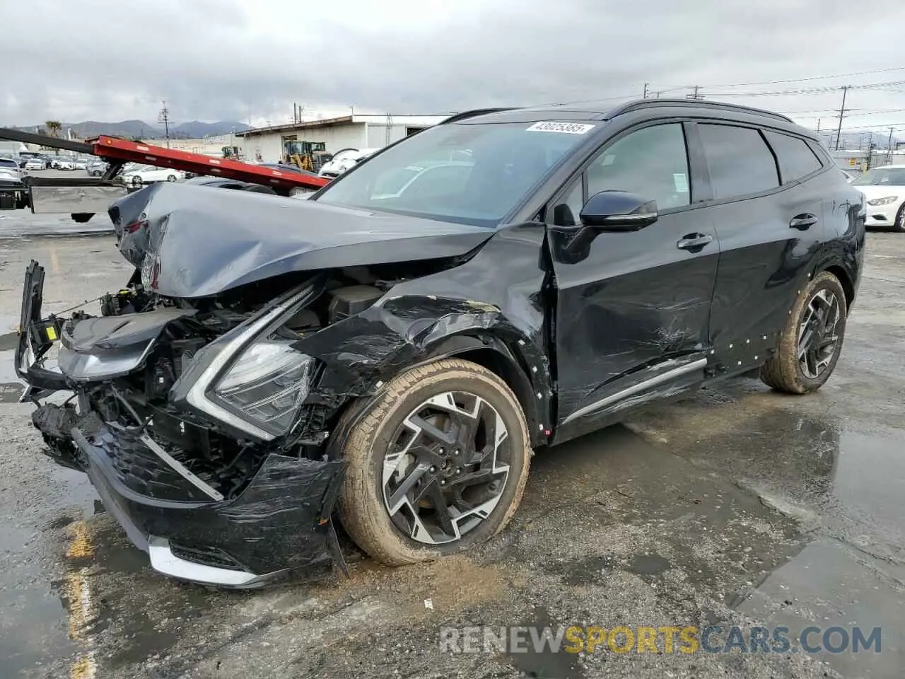 1 fotografías del automóvil dañado 5XYK53AF5PG123585 KIA SPORTAGE 2023