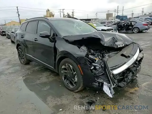 11 fotografías del automóvil dañado 5XYK53AF5PG123585 KIA SPORTAGE 2023