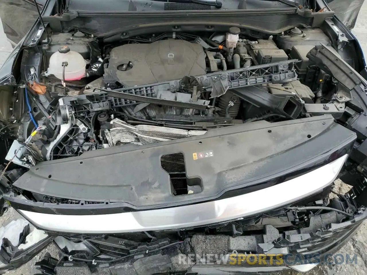 14 fotografías del automóvil dañado 5XYK53AF5PG123585 KIA SPORTAGE 2023