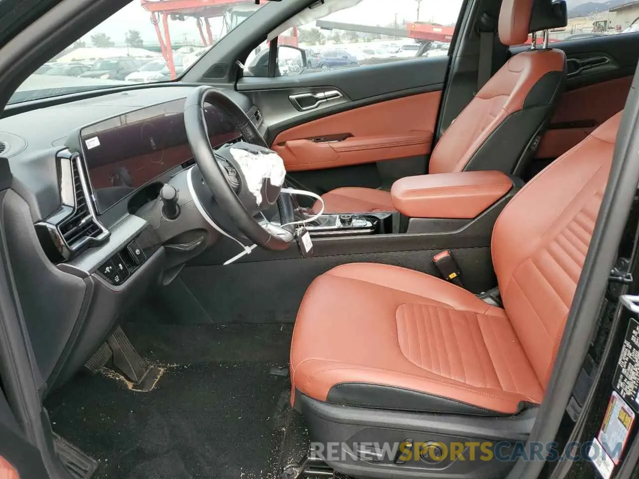 7 fotografías del automóvil dañado 5XYK53AF5PG123585 KIA SPORTAGE 2023